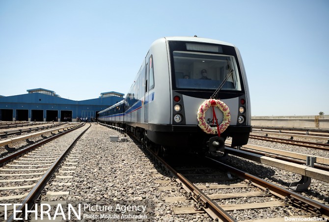 مراسم بهره برداری از 2 رام قطار جدید مترو | آژانس عکس تهران