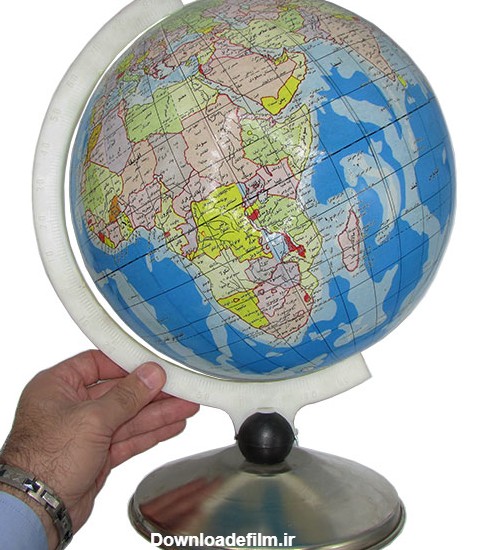 مدل کره زمین با قطر ۳۰ سانتیمتر زبان پارسی - فروشگاه اینترنتی نیلوکالا