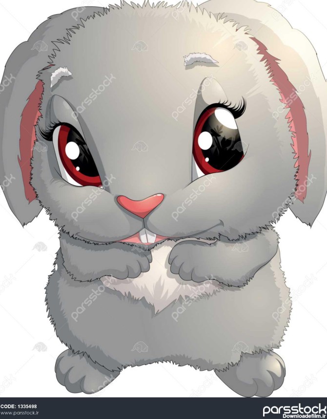 جذاب خرگوش کارتون 1335498