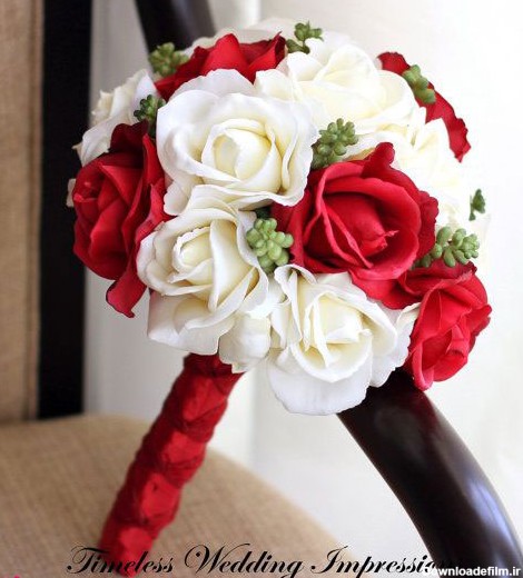 آلبوم: پرطرفدارترین دسته گل های رز عروس
