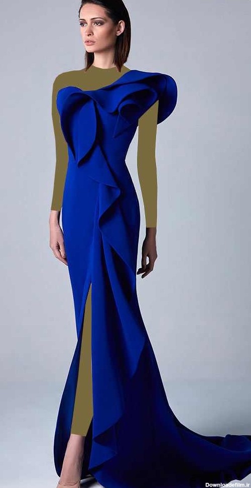 ۶۰ مدل لباس مجلسی رومی (یونانی) جدید یقه یک طرفه 2020 • مجله تصویر ...