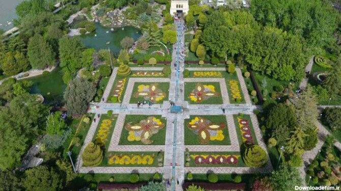 باغ گلها در اصفهان