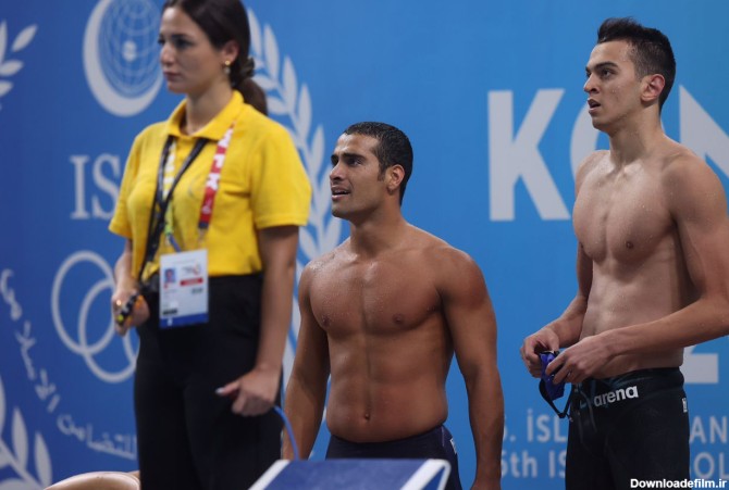 گزارش تصویری_صبح روز نخست مسابقات شنا بازی‌های کشورهای اسلامی ...