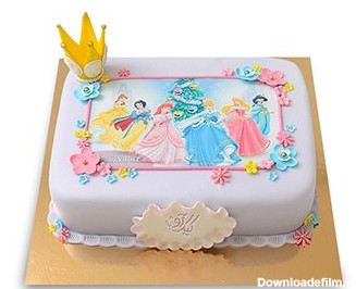 مدل کیک تولد دخترانه - کیک سوفیا | کیک آف