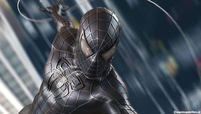 عکس مرد عنکبوتی شگفت انگیز سیاه - دانلود رایگان