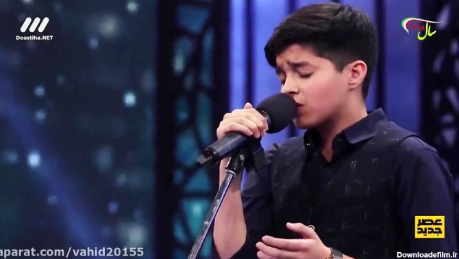 پسر نوجوان خواننده ایرانی