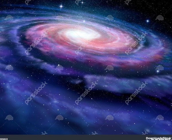 کهکشان مارپیچی تصویر راه شیری 1205622