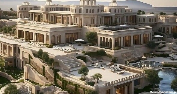 خانه رونالدو در عربستان سعودی از دید هوش‌مصنوعی!/ عکس ...
