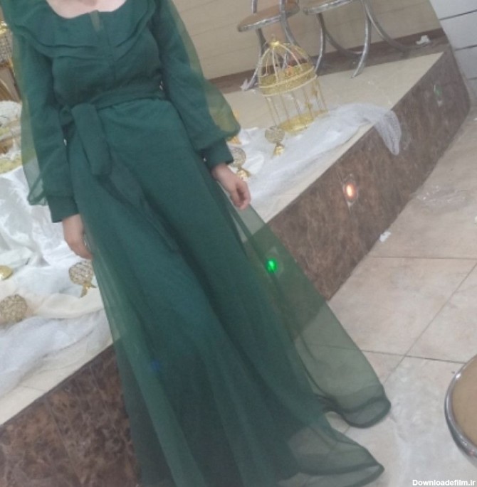 کمدا | قیمت و خرید لباس مجلسی بلند سبز برند نمیدونم سایز 38 رنگ سبز در