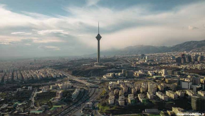 آلودگی هوا, ایران, برج میلاد, پایتخت, تهران, شهر, کلان شهر