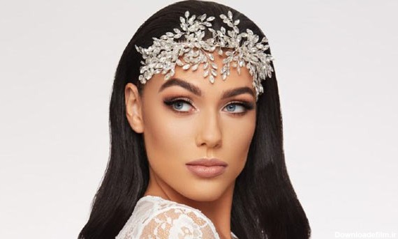 مدل عروس عربی با میکاپ بسیار زیبا و خیره کننده