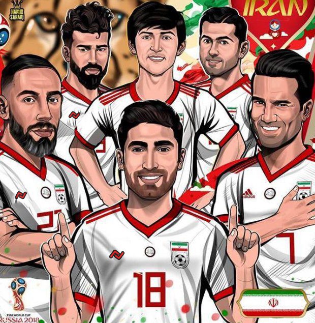 حاشیه فوتبال ایران و عراق + عکس