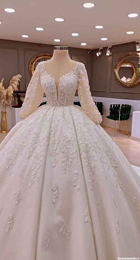 مدل لباس عروس جدید پرنسسی 1402 زیبا و جدید ویژه اینستا - موسوی ها