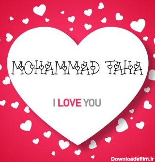 عکس پروفایل اسم انگلیسی محمدطاها قلب Mohammad Taha و عکس نوشته