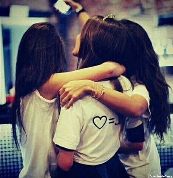 عکس دوستانه سه نفره دخترونه برای پروفایل