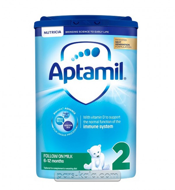 شیر خشک اپتامیل Aptamil شماره ۲ – ۸۰۰ گرمی | فروشگاه پارس کالا