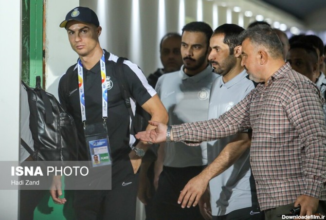 فرارو | (عکس) اولین تصاویر از حضور رونالدو در ورزشگاه آزادی
