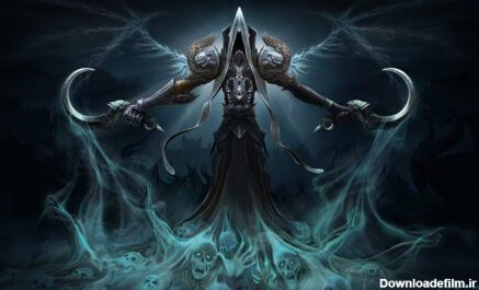 دانلود والپیپر Diablo Reaper of Souls بازی های ویدیویی جمجمه هنر فانتزی هنر بازی ویدیویی