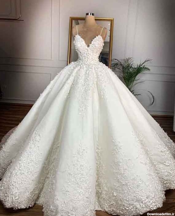 مدل لباس عروس قشنگ و جدید در تهران و زیباترین لباس عروس دنیا - السن