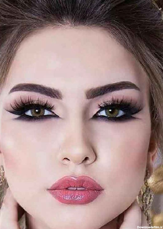 مدل آرایش عروس عربی بسیار شیک و مجلسی مد روز - مُچُم
