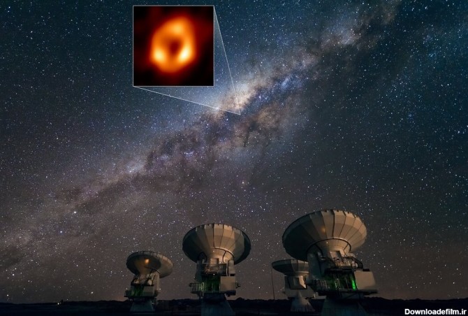 چرا عکس جدید تلسکوپ ایونت هورایزن از سیاه چاله مرکز راه شیری تار است؟