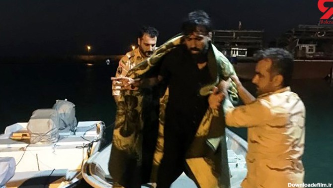 اقدام شجاعانه دریابان بوشهری در نجات مرد جوان از مرگ + عکس