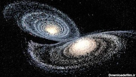 کهکشان راه شیری و آندرومدا تلفیق می‌شوند