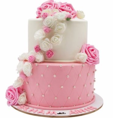 سفارش اینترنتی کیک عروسی با طراحی‌های جدید و خاص | قنادی ناتلی