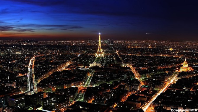 شهرهای دنیا در شب + تصویر