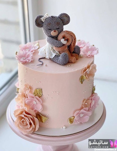کیک تولد دخترانه: ایده‌هایی برای انتخاب یک کیک زیبا و خاص ...