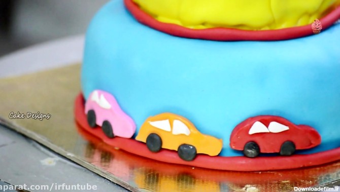 12 - تزیین کیک برای تولد بچه ها