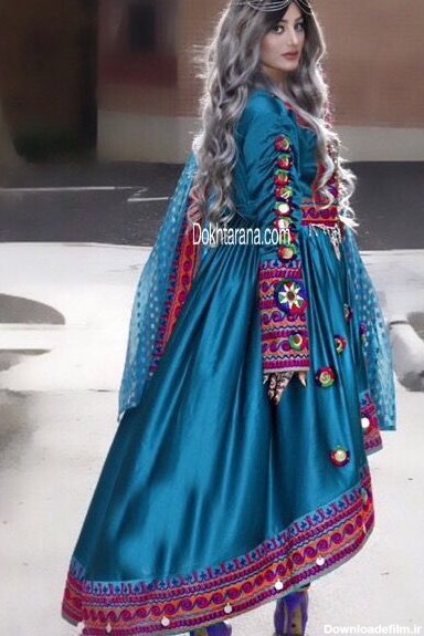 لباس مجلسی شیک و مدرن افغانی مدل پنجابی جدید