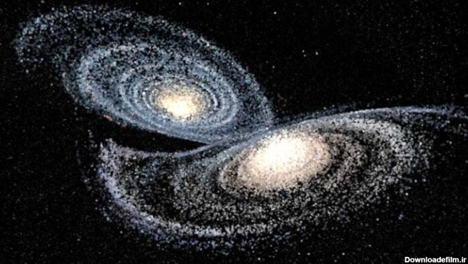 کهکشان راه شیری و آندرومدا تلفیق می‌شوند - ایمنا