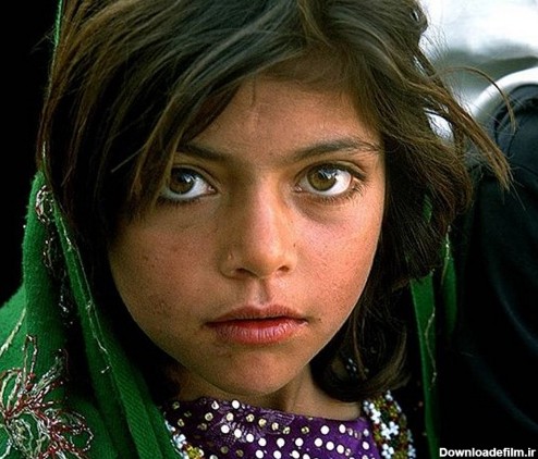 عکس دختر بچه افغان