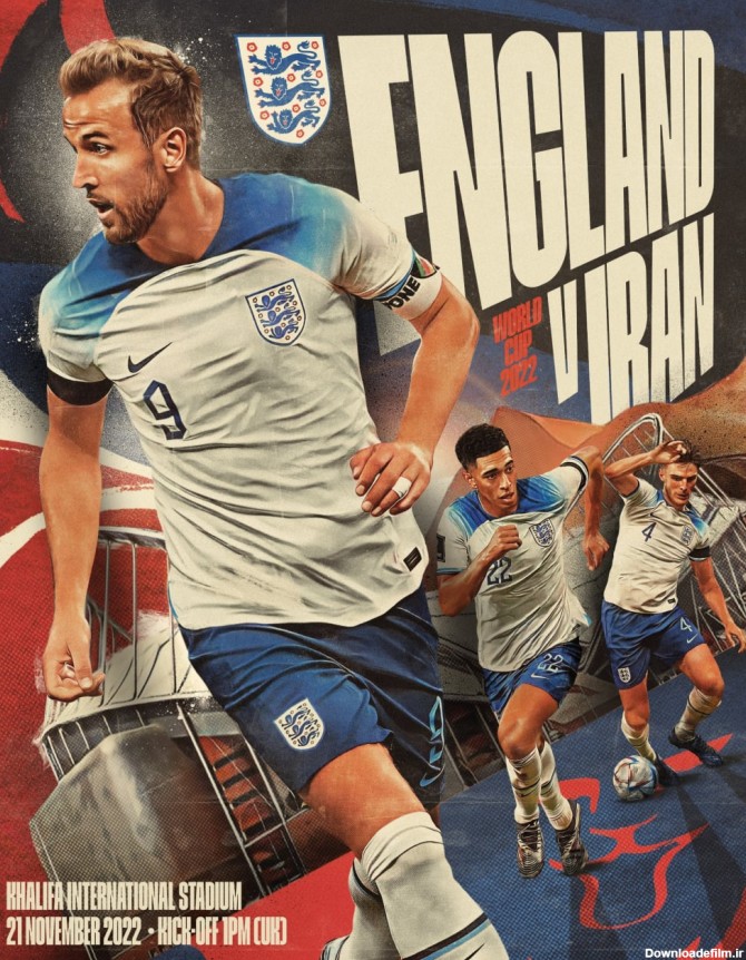 رونمایی از پیراهن تیم ملی انگلیس برای بازی با ایران | خبرگزاری فارس