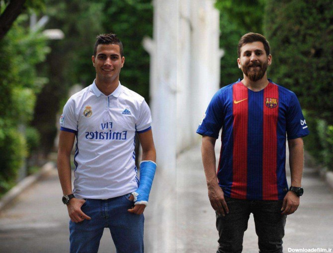 عکسرونالدو و مسی ایرانی در کنار هم - جهان نيوز