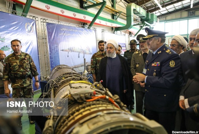 رونمایی از نخستین جنگنده ایرانی با حضور رئیس‌جمهور