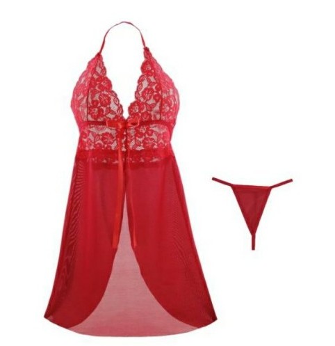 خرید و قیمت لباس خواب توری قرمز از غرفه yara gallery