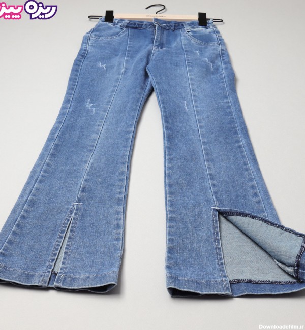 شلوار جین دمپا گشاد کد 2738 | فروشگاه پوشاک کودک ریزه پیزه