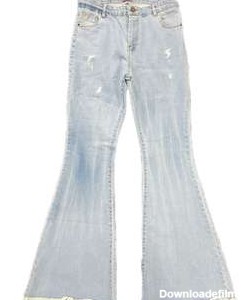 مشخصات، قیمت و خرید شلوار جین زنانه مدل دمپا گشاد | دیجی‌کالا