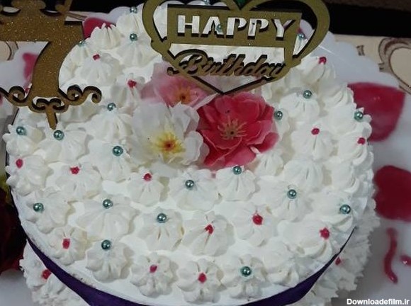 عکس کیک تولد دخترم تولدت مبارک