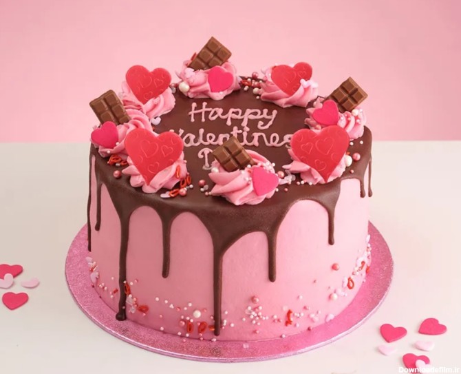 ۲۰ مدل جذاب کیک ولنتاین برای روز عشق!