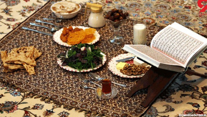 عکس ماه رمضان سفره