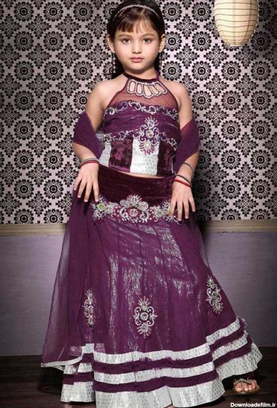 مدل لباس هندی بچه گانه شیک