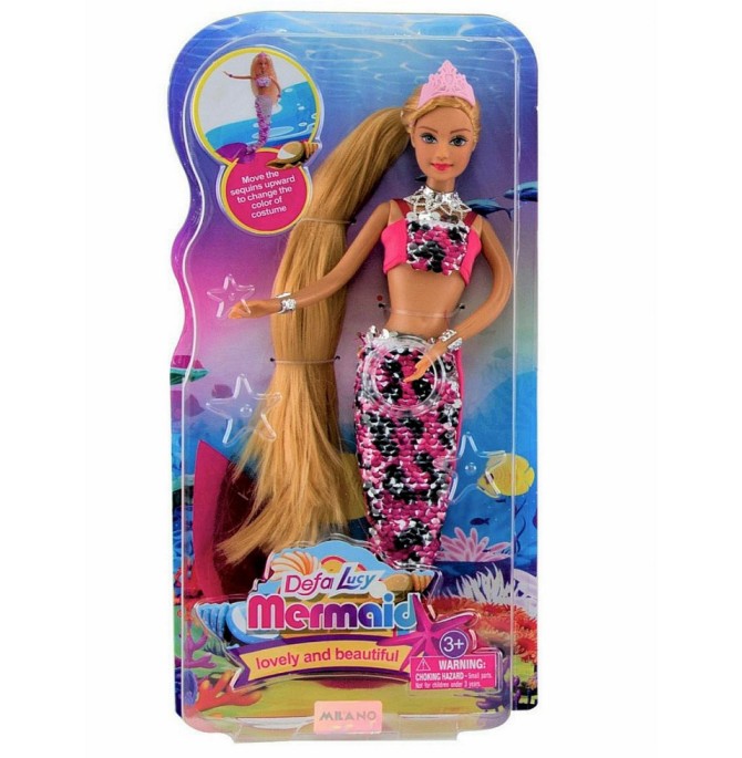 عروسک باربی پری دریایی Mermaid Defa Lucy - قیمت و خرید