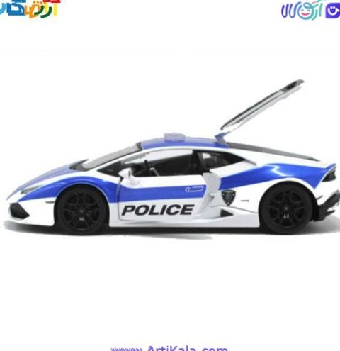 تصویر قابلیت ماکت ماشین لامبورگینی پلیس مدل Lamborghini Huracan LP610-4 Police 1:24
