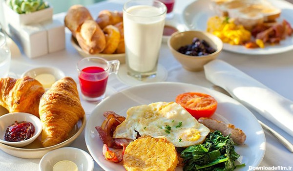 تزئین صبحانه های مختلف و خوشمزه