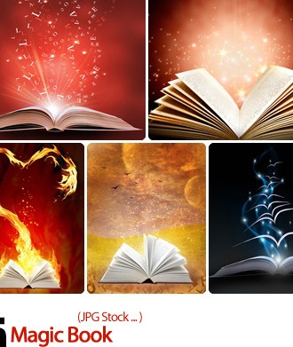 دانلود تصاویر کتاب جادویی - Magic Book