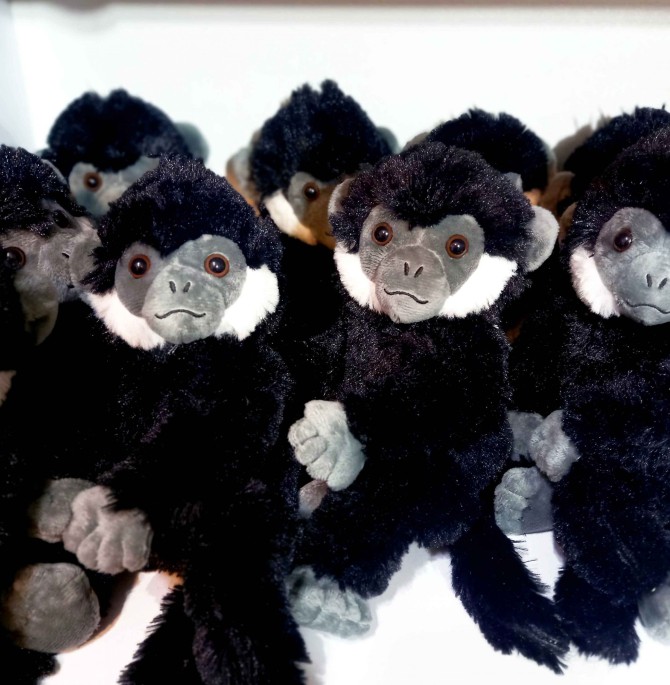 عروسک میمون عنکبوتی سایز 25 سانتیمتر - عروسک پولیشی | فروش اسباب بازی