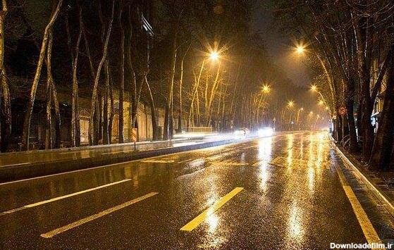ببینید | تصاویری جدید از بارش باران سیل‌گونه در تهران